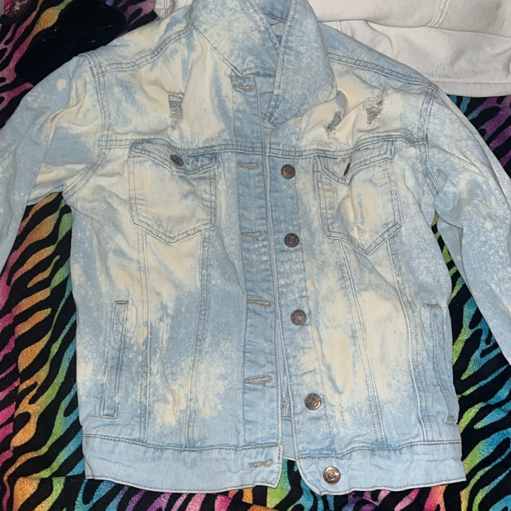 women XS Forever 21 jean jacket